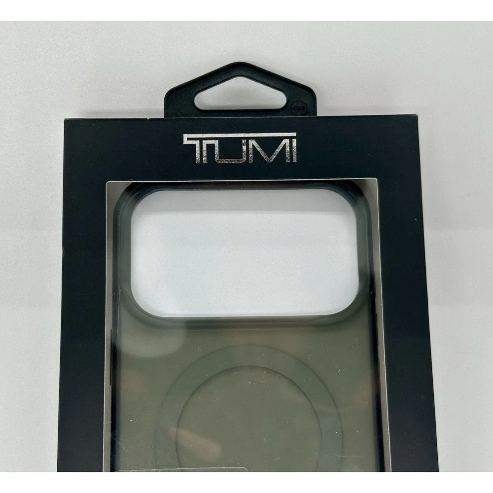 TUMI iPhone 17 Pro Max MagSafe Protective Case Green Clear Slim Cover New